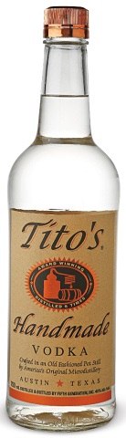 tito's glutan free vodka 750 ml single bottle chestermere liquor delivery