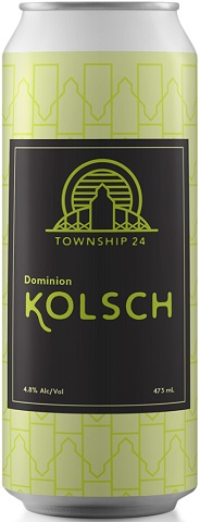 township 24 dominion kolsch 473 ml - 4 cans chestermere liquor delivery