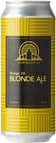 township 24 range 28 blonde ale 473 ml - 4 cans chestermere liquor delivery