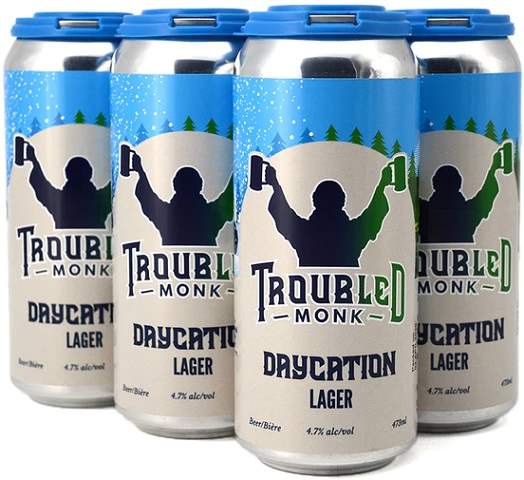 troubled monk daycation lager 473 ml - 6 cans chestermere liquor delivery