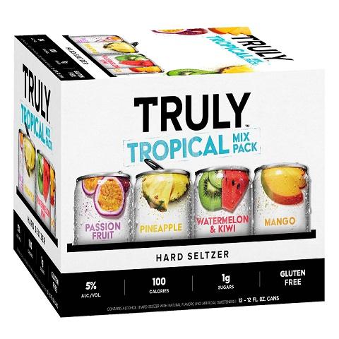 truly tropical mix pack 355 ml - 12 cans chestermere liquor delivery