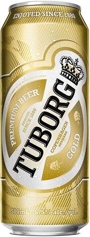 tuborg gold 500 ml single can chestermere liquor delivery