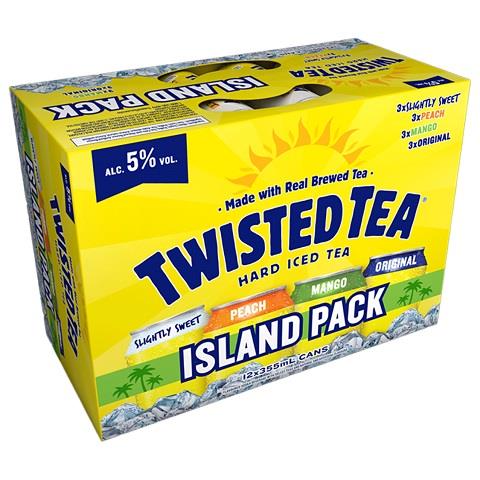 twisted tea island mix pack 355 ml - 12 cans chestermere liquor delivery