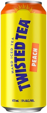 twisted tea peach 473 ml single can chestermere liquor delivery