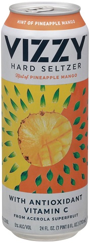 vizzy hard seltzer pineapple mango 473 ml single can chestermere liquor delivery