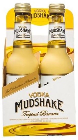 vodka mudshake banana 270 ml - 4 bottles chestermere liquor delivery
