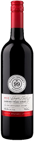 wayne gretzky cabernet syrah 750 ml single bottle chestermere liquor delivery