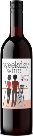 weekday wine red blend 750 ml single bottle chestermere liquor delivery