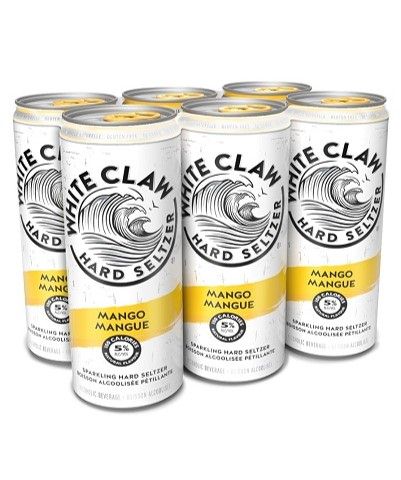 white claw mango 355 ml - 6 cans chestermere liquor delivery