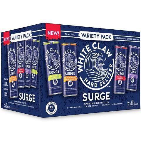 white claw surge variety pack 355 ml - 12 cans chestermere liquor delivery