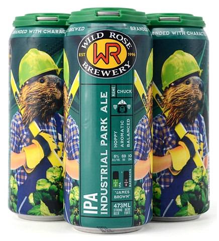 wild rose industrial park ale 473 ml - 4 cans chestermere liquor delivery