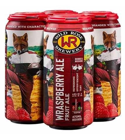 wild rose wraspberry 473 ml - 4 cans chestermere liquor delivery