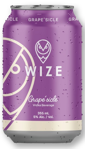 wize grape'sicle soda 355 ml - 6 cans chestermere liquor delivery