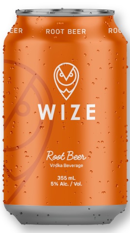 wize root beer vodka soda 355 ml - 6 cans chestermere liquor delivery