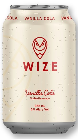 wize vanilla cola vodka soda 355 ml - 6 cans chestermere liquor delivery
